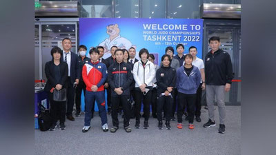 Изрображение 'В Ташкент начали прибывать участники чемпионата мира по дзюдо'