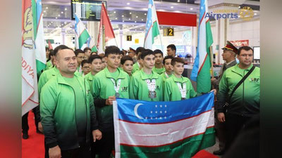 Изрображение 'Юниорская сборная Узбекистана по кикбоксингу завоевала 26 медалей ЧМ'