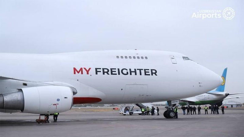 'O`zbekistonning My Freighter yuk aviakompaniyasi birinchi Boeing-747 samolyotini xarid qildi'ning rasmi