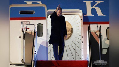 'Шавкат Мирзиёев Қозоғистонга ташрифини якунлаб, Тошкентга қайтиб келди'ning rasmi