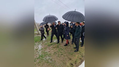 Изрображение 'Глава МИД ФРГ побывала в Булунгурском районе Самаркандской области'