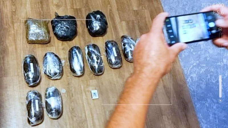 Изрображение 'В Ташкентской области у гражданина Таджикистана изъяли почти 15 кг гашиша (видео)'