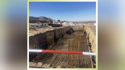 Изрображение 'В Тамдынском районе Навоийской области возводится ветряная электростанция'