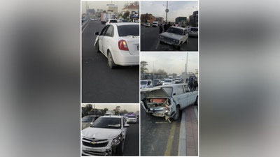 Изрображение 'Крупная авария произошла на улице Фаргона йули в Ташкенте'
