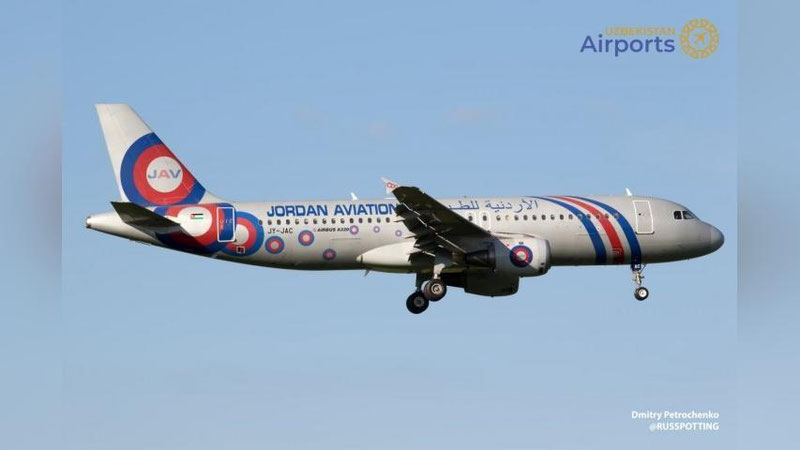 Изрображение 'Jordan Aviation свяжет прямыми рейсами Амман и Ташкент'