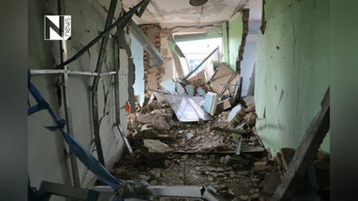 Изрображение 'В больнице в Карши произошел мощный взрыв'