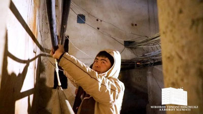 Изрображение 'В Мирабадском районе за неделю устранили 463 аварий в энергосекторе'