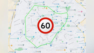 'O`zbekistonning bir qancha hududlari markaziy ko`chalarida harakat tezligi soatiga 60 kilometr etib belgilandi'ning rasmi