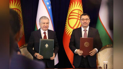 '"Tarixda birinchi marta bunday darajadagi munosabatlarga erishildi". O`zbek-qirg`iz hamkorligi bo`yicha 20 dan ortiq hujjatlar almashildi'ning rasmi