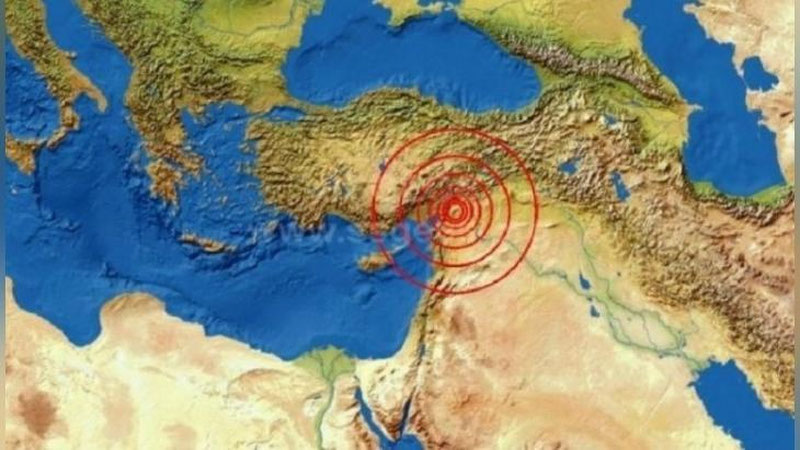 Изрображение 'В Турции и Сирии произошло новое мощное землетрясение'