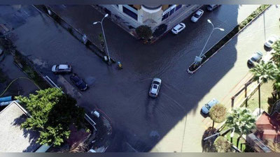 Изрображение 'В турецком Искендеруне из-за землетрясений сильно поднялся уровень моря (видео)'