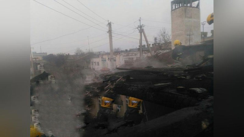 'Namanganda uy yonib ketdi'ning rasmi