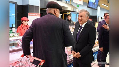 Изрображение 'Шавкат Мирзиёев сегодня посещает Чиланзарский район'