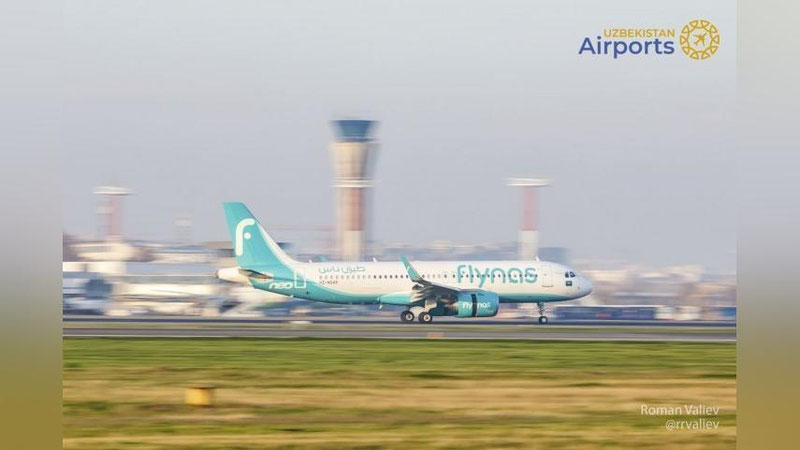 Изрображение 'Авиакомпания Flynas запускает прямые рейсы из Джидды в Ташкент'