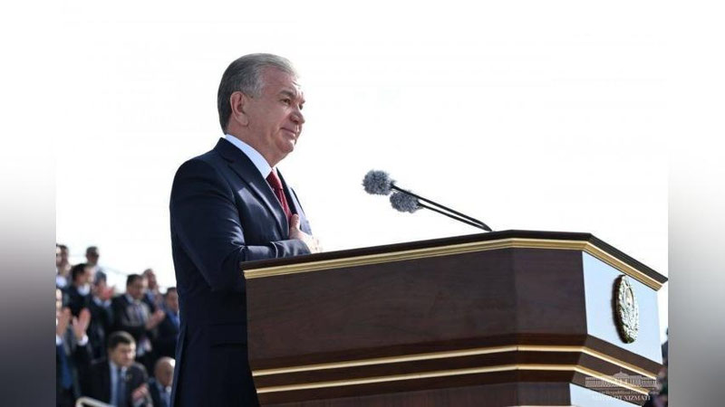 Изрображение 'Президент Узбекистана поздравил соотечественников с праздником Навруз'