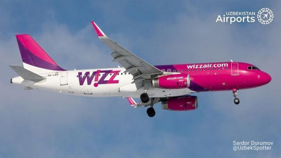 '“Wizz Air” Toshkent va Samarqandga parvozlar sonini oshirmoqda'ning rasmi