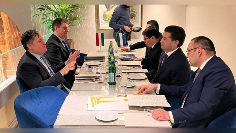 Изрображение 'Делегация МИД Узбекистана завершила визит в Венгрию'