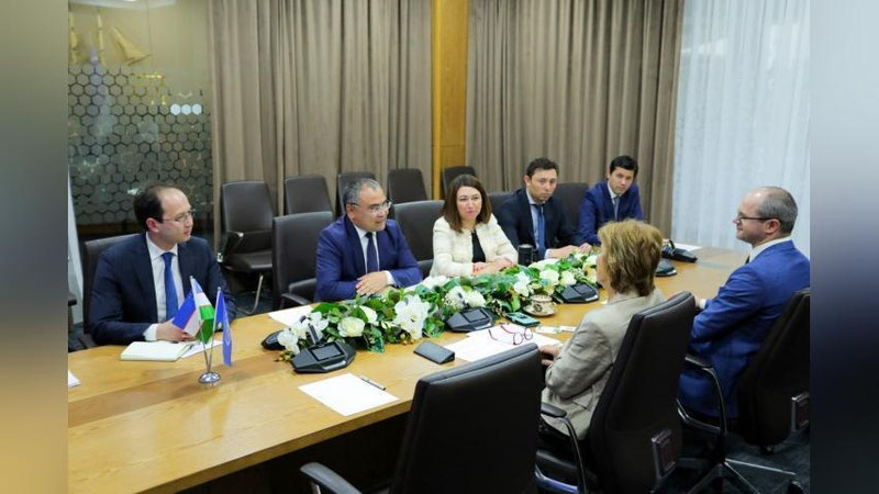 'BMT vakili bilan O`zbekistonning innovasion rivojlanish strategiyasi doirasida hamkorlikni rivojlantirish masalalari muhokama qilindi'ning rasmi