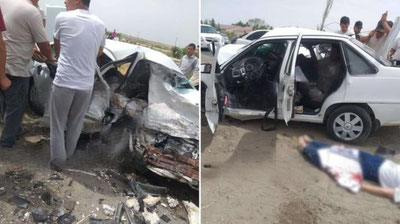 'Qashqadaryoda sodir bo`lgan dahshatli YTHda 3 odam vafot etdi. Yana bir kishi o`ta og`ir ahvolda'ning rasmi