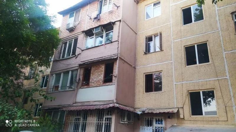 Изрображение 'Власти Ташкента начали расселять жителей аварийного дома в чиланзарской махалле'