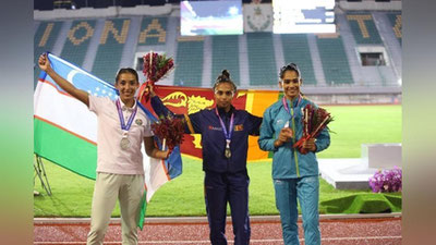 Изрображение 'Cборная Узбекистана в общекомандном зачете на ЧА по легкой атлетике заняла 4-е место'