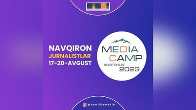 '“Media camp 2023” loyihasi doirasida jurnalistlar uchun seminar-trening o`tkakziladi'ning rasmi