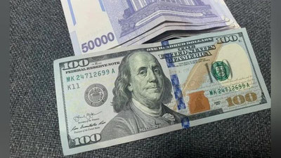 'Ketma ket ko`tarilishlardan so`ng dollarning so`mga nisbatan qiymati tushdi'ning rasmi
