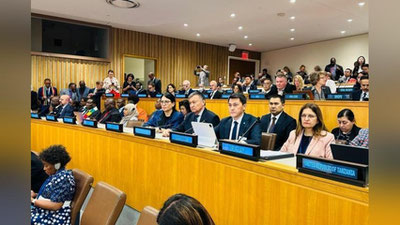 Изрображение 'Глава Минздрава Узбекистана на ГА ООН выдвинул предложения по предотвращению пандемий'