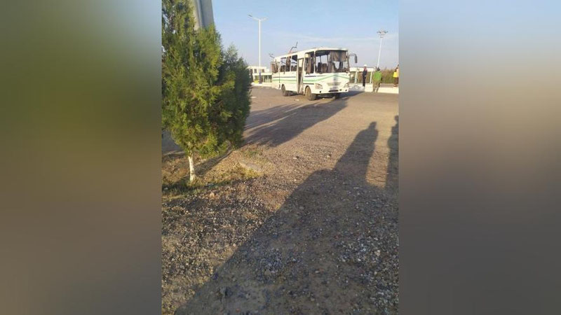 Изрображение 'В облздраве Кашкадарьи уточнили число пострадавших при взрыве баллона в автобусе'