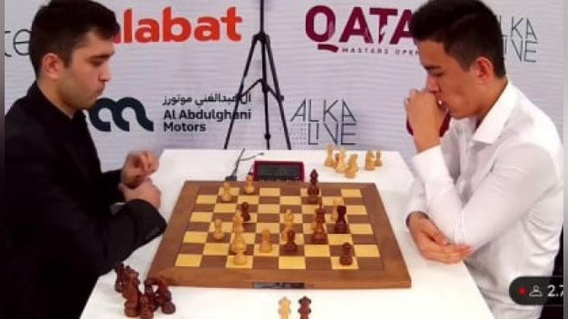 'Нодирбек Ёқуббоев — "Qatar Masters Chess-2023" чемпиони бўлди (видео)'ning rasmi