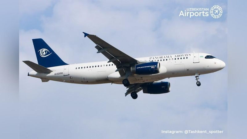 Изрображение 'Uzbekstan Airports: Самолет, вернувшийся в Ташкент по техническим причинам, успешно приземлился'