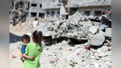 'G`azoda vayronalar ostidan bir necha bola qutqarildi'ning rasmi