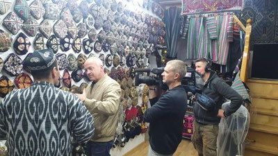 Изрображение 'Съемочная группа телеканала "Россия 24" побывала в Самаркандской области'