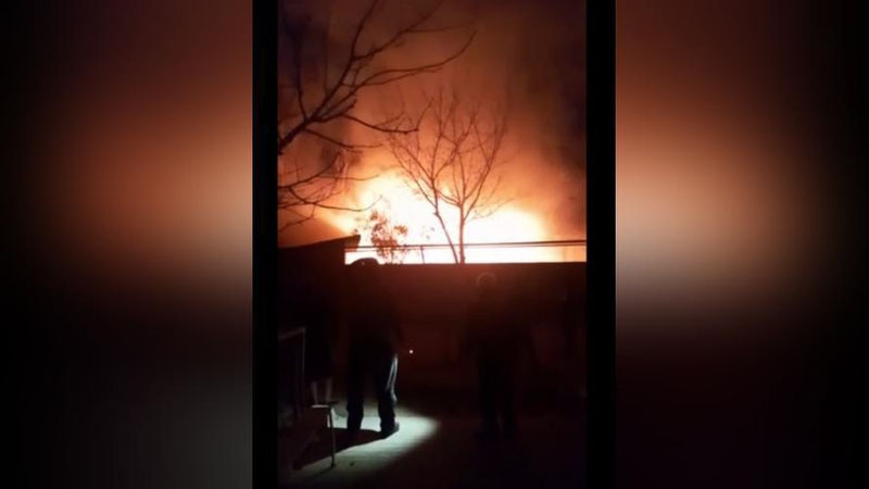 'Urgutdagi "Mahalla markazi"da yirik yong`in sodir bo`ldi'ning rasmi