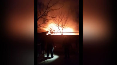 'Urgutdagi "Mahalla markazi"da yirik yong`in sodir bo`ldi'ning rasmi