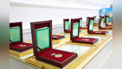 Изрображение 'В Ташкенте вручили нагрудные знаки «За защиту прав человека»'