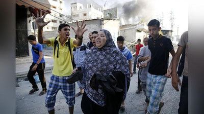 'Isroil G`azoda harbiy amaliyotning uchinchi bosqichi boshlanganini e`lon qildi'ning rasmi