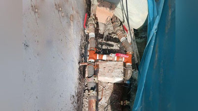 Изрображение 'В Наманганской области предприятие незаконно подключилось к газовой сети'