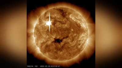 Изрображение 'На Солнце произошла крупнейшая за семь лет вспышка'