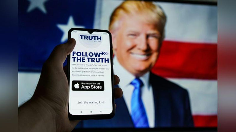 'Трампнинг “The Truth” ижтимоий тармоғи биржага чиқди'ning rasmi