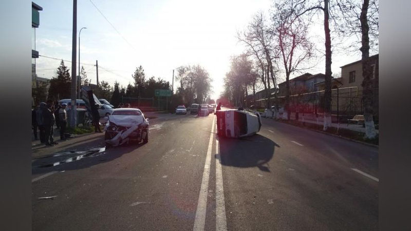 Изрображение 'В ДТП в Паркентском районе пострадали оба водителя'