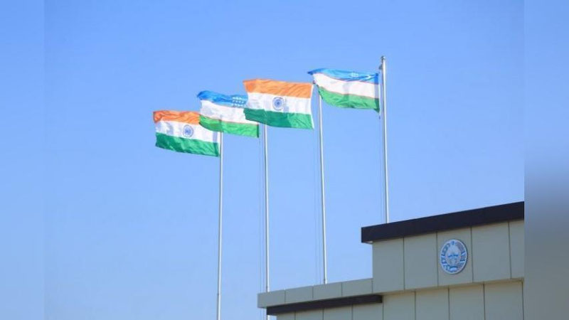 Изрображение 'Узбекистан и Индия проводят пятые совместные военные учения'