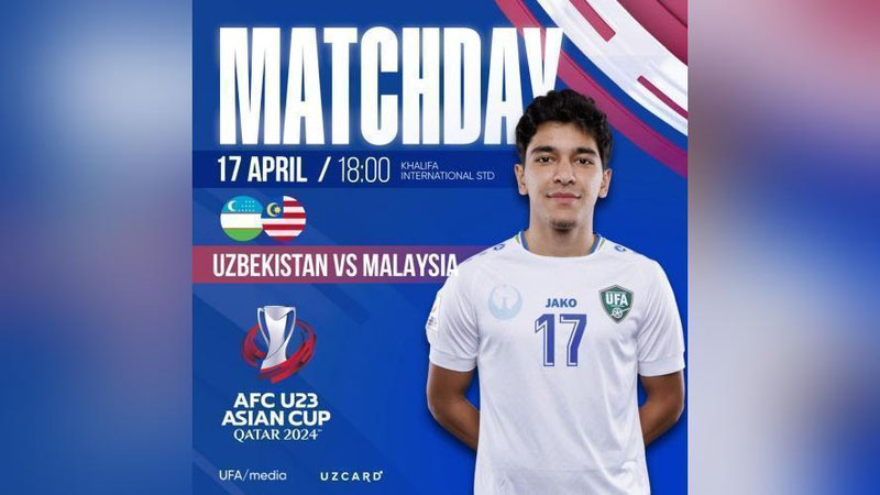 Изрображение 'Олимпийская сборная Узбекистана сегодня стартует на Кубке Азии'