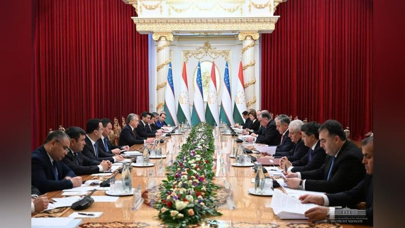 Изрображение 'Узбекистан и Таджикистан определили стратегическое направление сотрудничества'