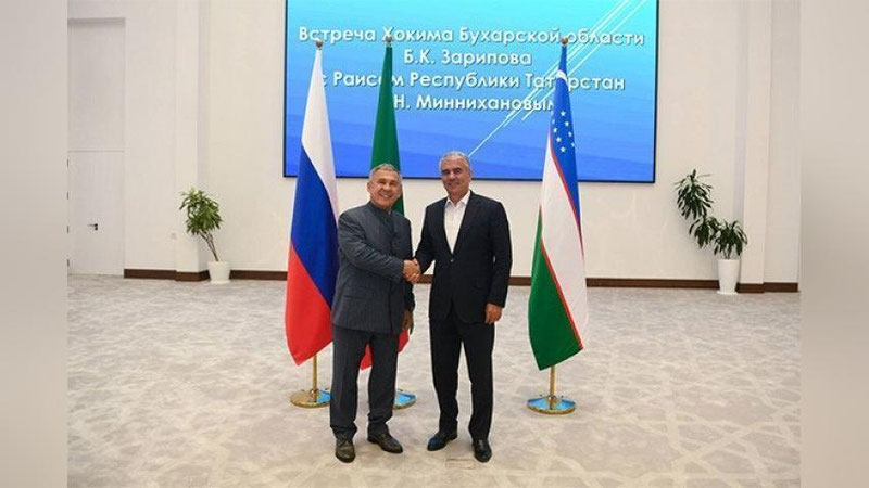Изрображение 'Глава Татарстана пребывает с визитом в Узбекистане'