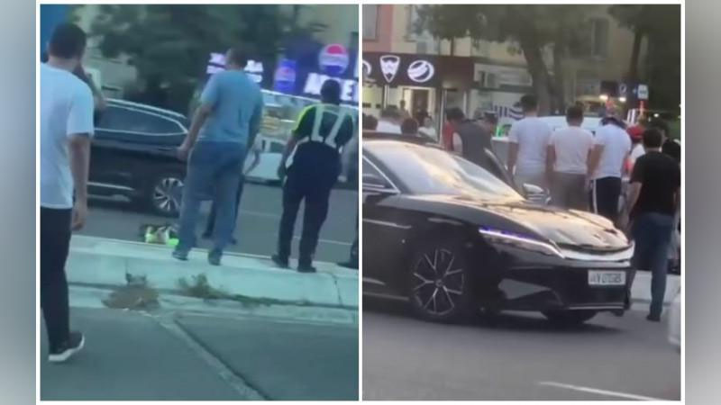 'Toshkentda BYD haydovchisi YPX inspektorini urib yubordi'ning rasmi