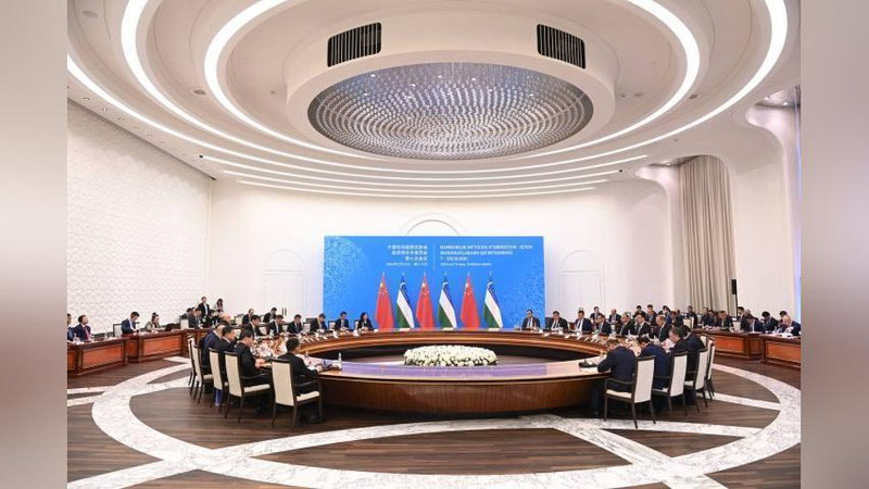 Изрображение 'Узбекистан и Китай провели седьмое заседание комитета по сотрудничеству'