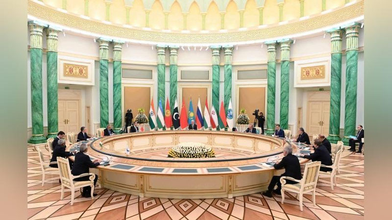 Изрображение 'Глава МИД Узбекистана принял участие в заседании СМИД ШОС в Астане'