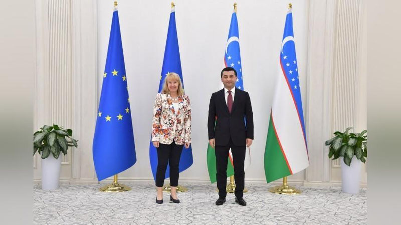 Изрображение 'Спецпредставитель ЕС по Центральной Азии прибыла в Ташкент'