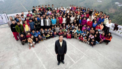 Изрображение 'Глава самой большой семьи в мире умер в Индии (видео)'